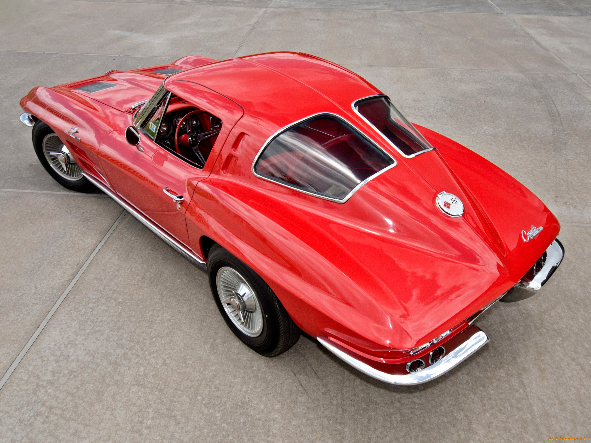corvette sting ray z06 1963, , corvette, 1963, z06, sting, ray, red